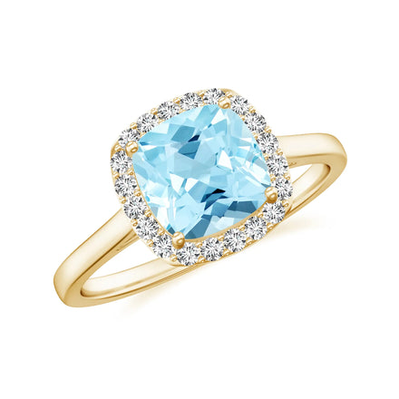 Aquamarine Rings