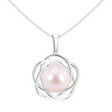 18K White Gold Vermeil