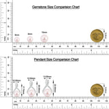 18K White Gold Vermeil