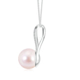 18K White Gold Vermeil