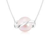 18K White Gold Vermeil