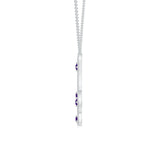 18K White Gold Vermeil