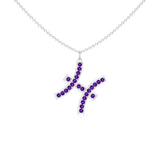 18K White Gold Vermeil