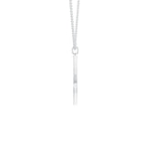 18K White Gold Vermeil