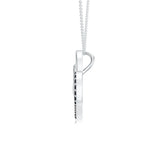 18K White Gold Vermeil