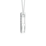 18K White Gold Vermeil
