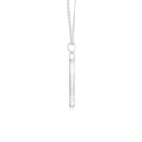 18K White Gold Vermeil