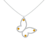 18K White Gold Vermeil