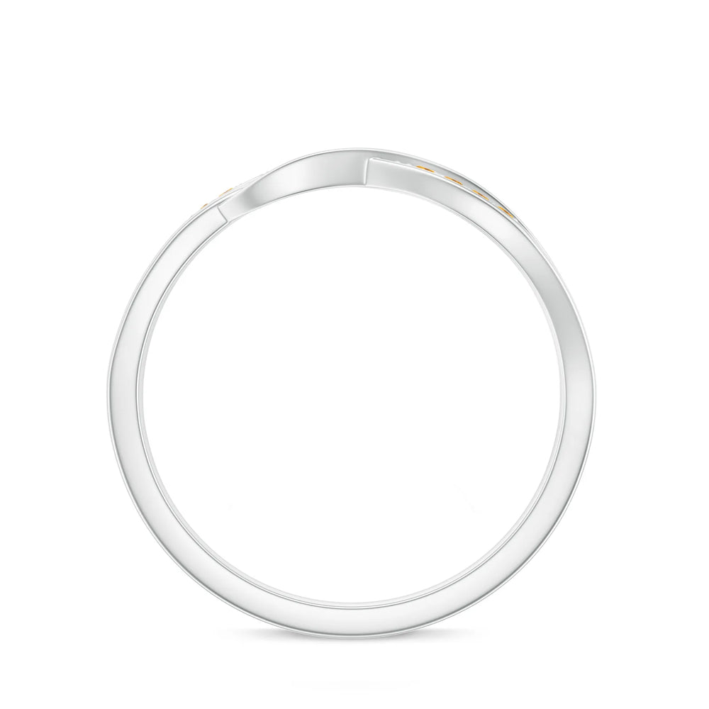18K White Gold Vermeil
