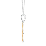 18K White Gold Vermeil