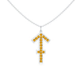 18K White Gold Vermeil