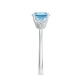 18K White Gold Vermeil