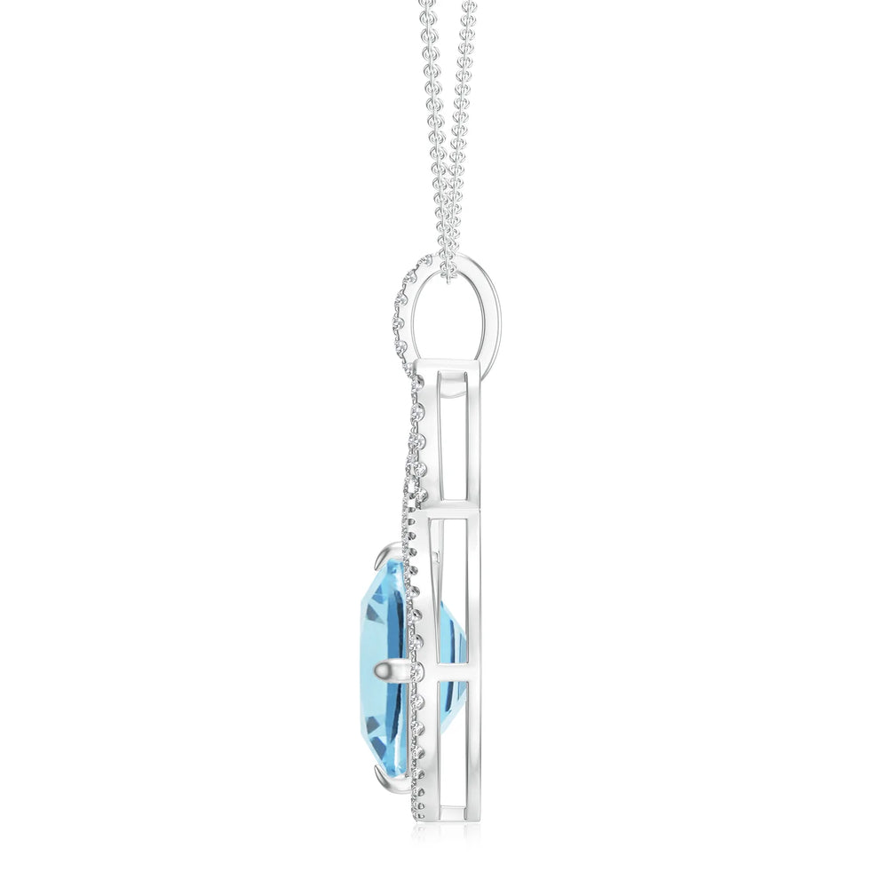 18K White Gold Vermeil