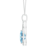 18K White Gold Vermeil