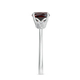 18K White Gold Vermeil