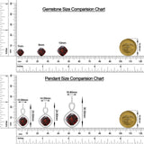 18K White Gold Vermeil