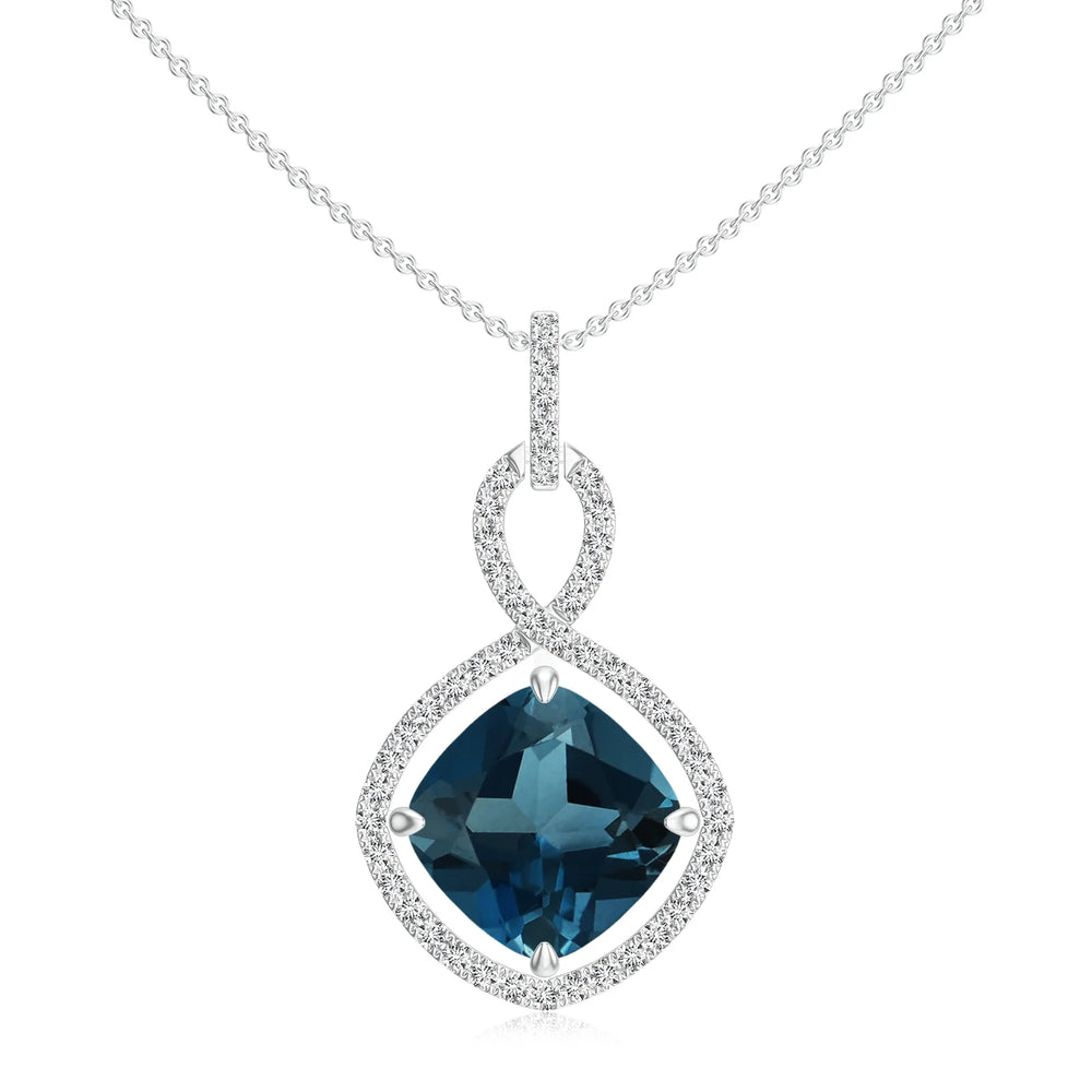 18K White Gold Vermeil