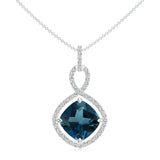 18K White Gold Vermeil