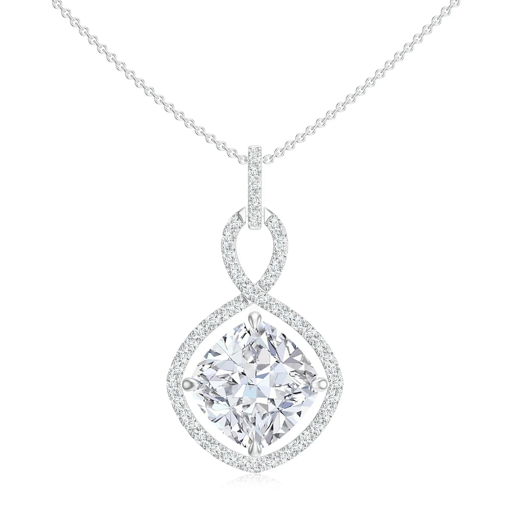 18K White Gold Vermeil