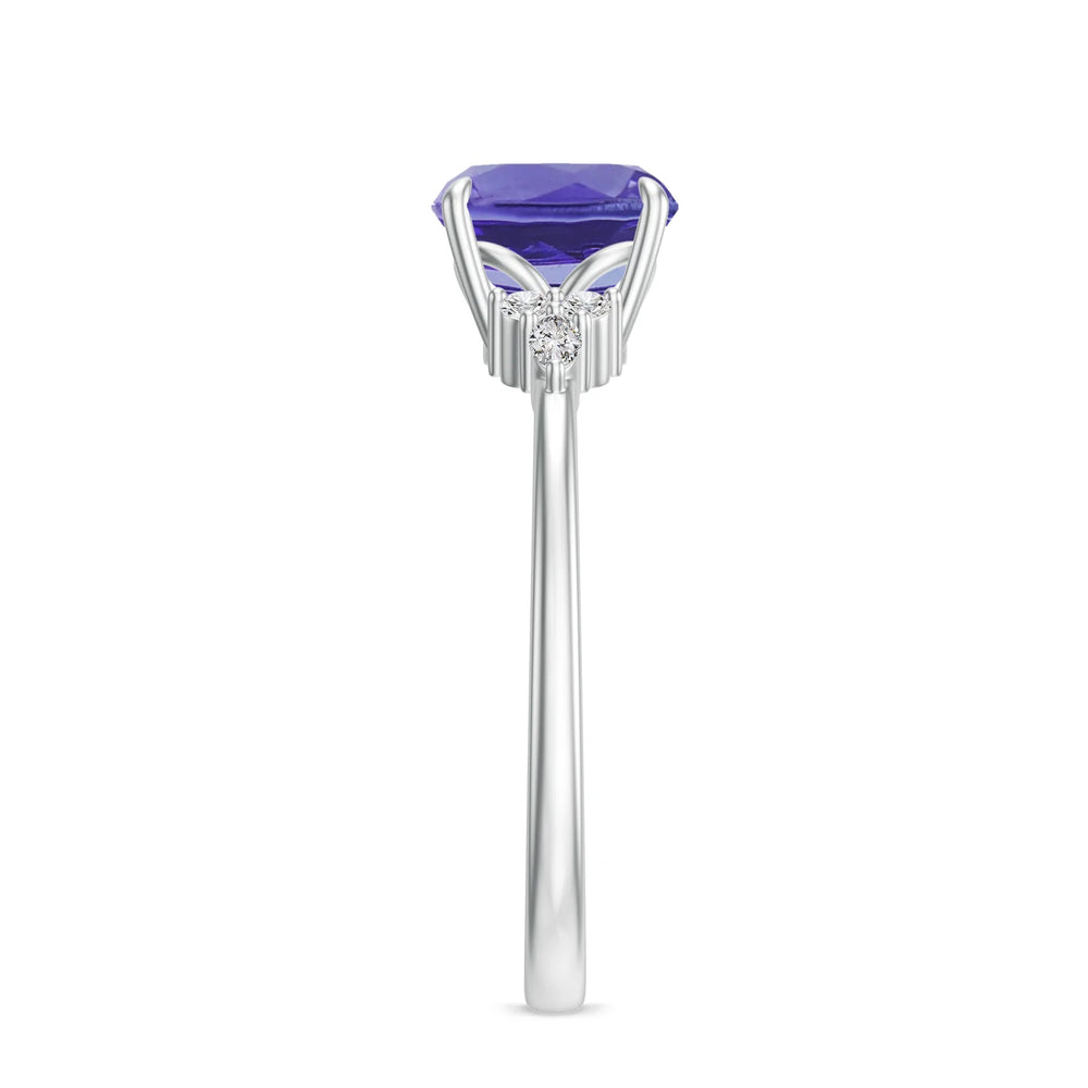 18K White Gold Vermeil