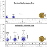 18K White Gold Vermeil