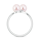 18K White Gold Vermeil