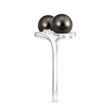 18K White Gold Vermeil
