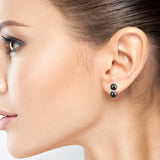 18K White Gold Vermeil