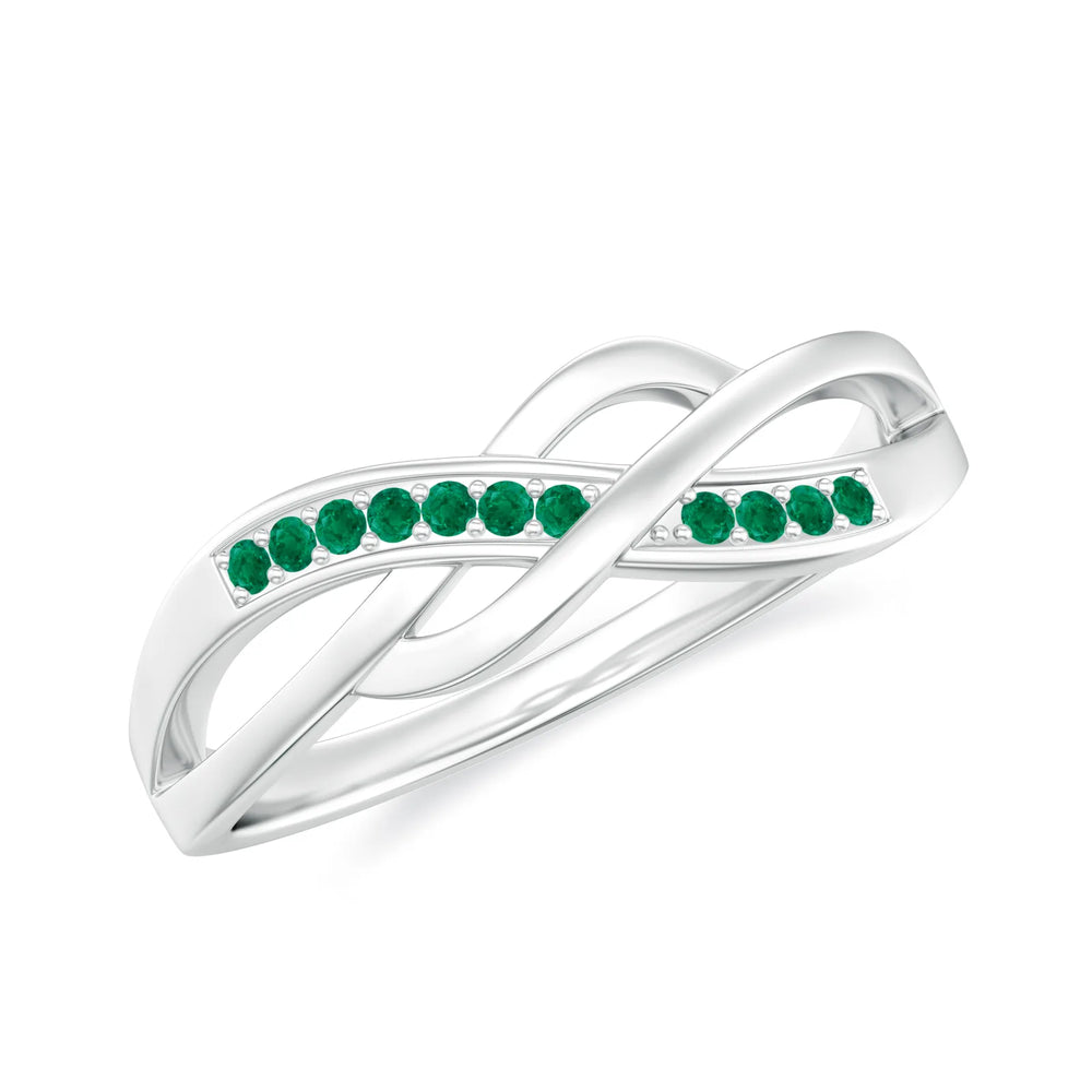 18K White Gold Vermeil