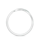 18K White Gold Vermeil