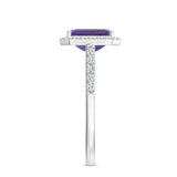 18K White Gold Vermeil