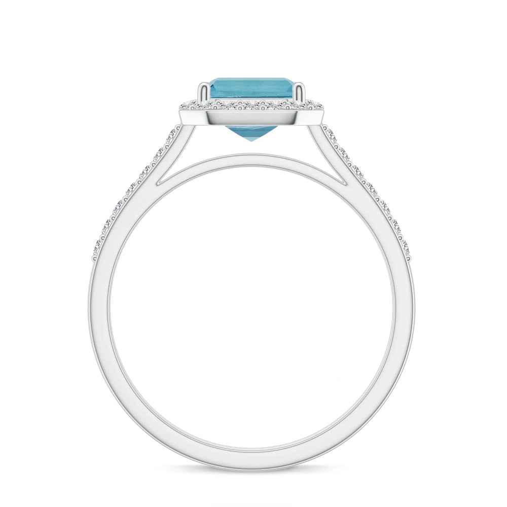 18K White Gold Vermeil