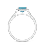 18K White Gold Vermeil