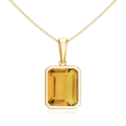 Emerald Cut Necklaces