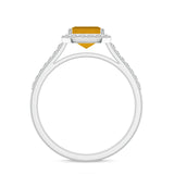 18K White Gold Vermeil