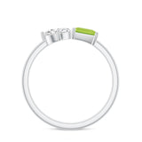 18K White Gold Vermeil