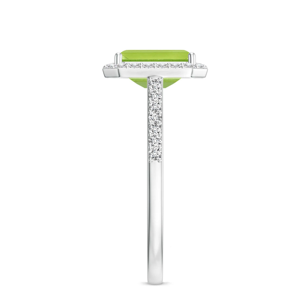 18K White Gold Vermeil