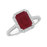 18K White Gold Vermeil
