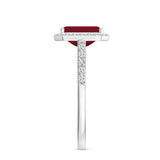 18K White Gold Vermeil