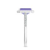 18K White Gold Vermeil