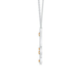 18K White Gold Vermeil