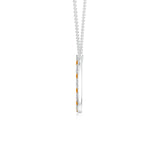 18K White Gold Vermeil