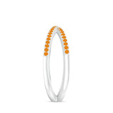 18K White Gold Vermeil