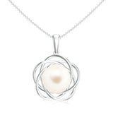 18K White Gold Vermeil
