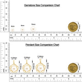 18K Yellow Gold Vermeil