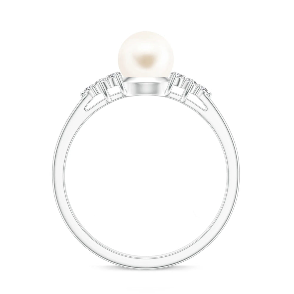 18K White Gold Vermeil