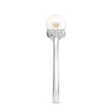 18K White Gold Vermeil