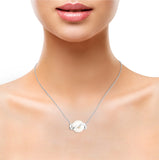 18K White Gold Vermeil