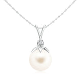 18K White Gold Vermeil