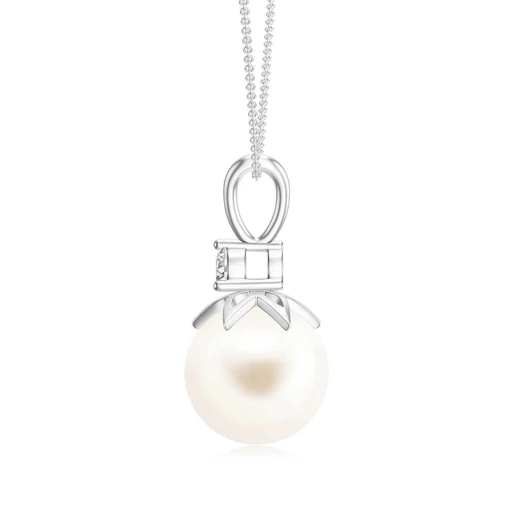 18K White Gold Vermeil